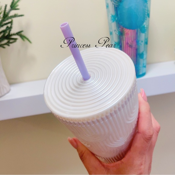 Starbucks Spring 2022 , 2023 & 2024 mermaid scale 24 oz  tumbler - Picture 13 of 13